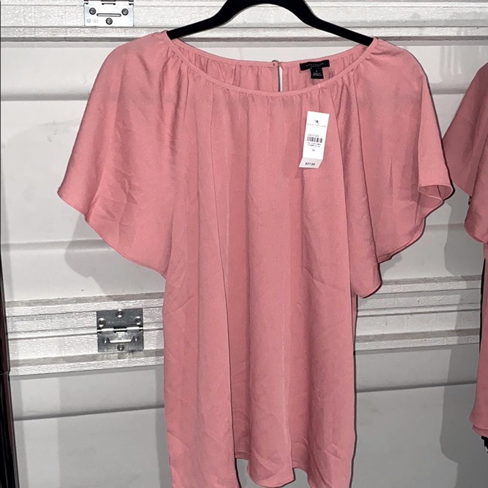 Ann Taylor light pink top